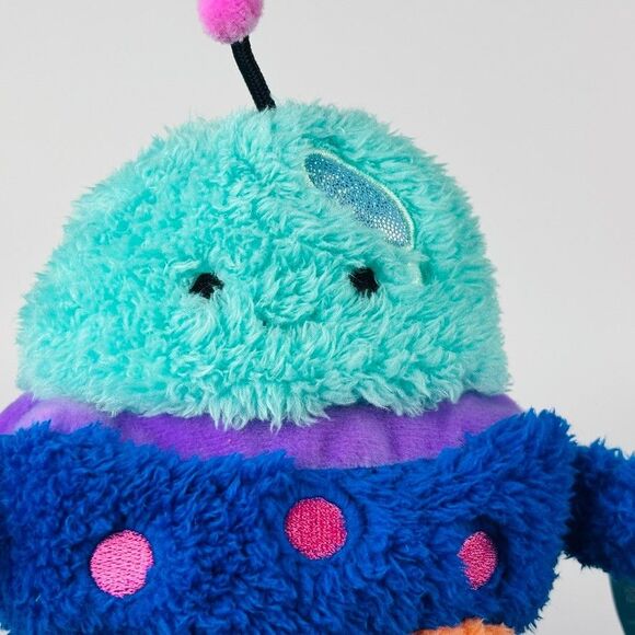 Bumbumz NWT 5” Ulga the UFO Cosmicbumz Bum Bumz Bean Plush Alien Collectible - Picture 5 of 5